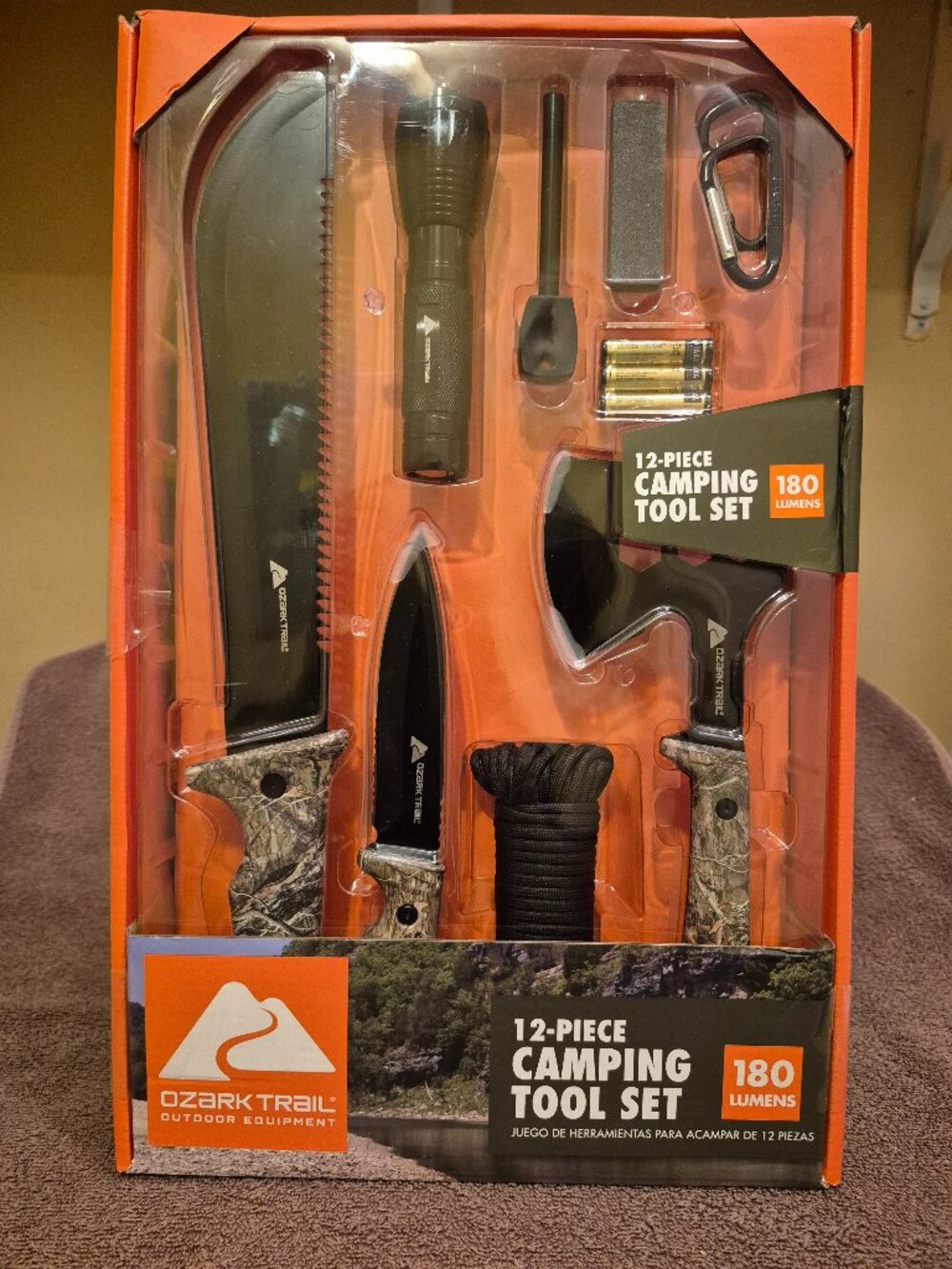 OZARK TRAIL 12-PIECE CAMPING TOOL SET